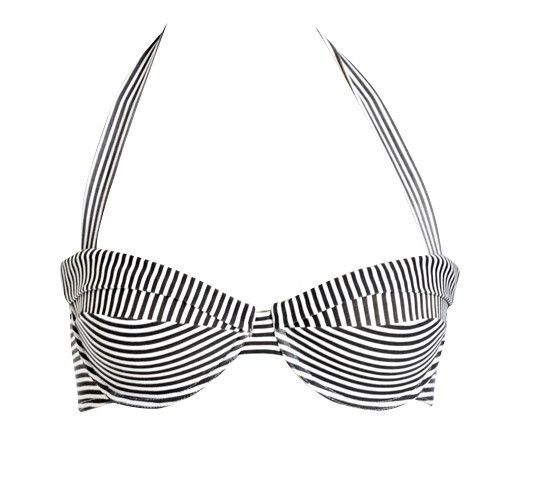 Latest Striped Bikini Top Made in Korea